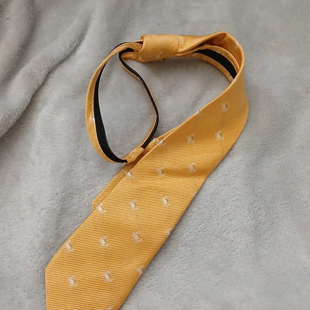 Boy’s Polo Ralph Lauren Silk Tie for Toddlers / Little Boys Crabs Motif